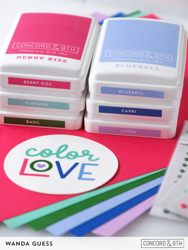 concord and 9th, concord & 9th stamps and dies, new release, new colors, handpicked dies, flowers, handmade card ideas, handmade cards, wanda guess, a blog called wanda