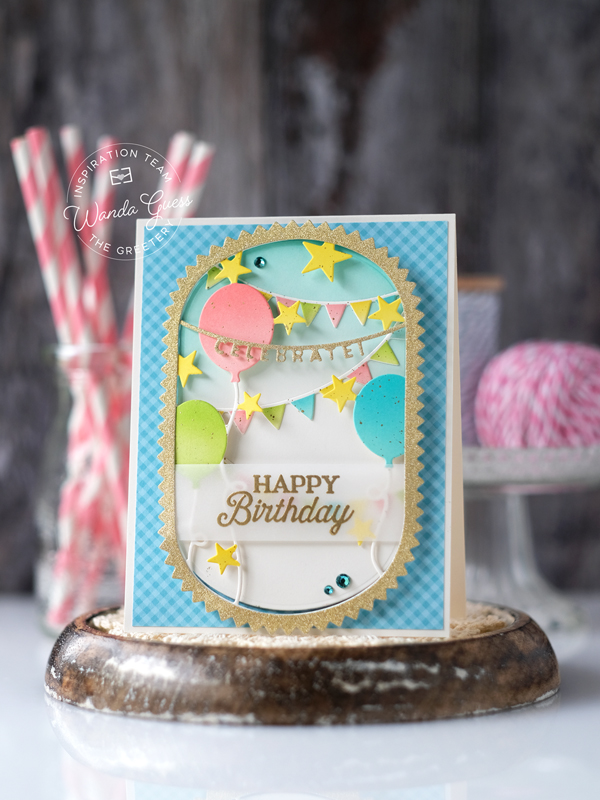 the greetery, the greetery new release, the greetery stamps and dies, the greetery fete and fiesta collection, pretty picado stamps and dies, capsule collection, arch box mini, birthday card ideas, handmade card ideas, wanda guess, the greetery
