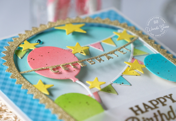 the greetery, the greetery new release, the greetery stamps and dies, the greetery fete and fiesta collection, pretty picado stamps and dies, capsule collection, arch box mini, birthday card ideas, handmade card ideas, wanda guess, the greetery