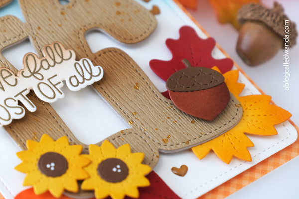 pretty pink posh new release, pretty pink posh stamps and dies, pretty pink posh fall autumn, pretty pink posh scarecrows, fall bucket, pretty pink posh fall word shaker, fall leaves, ink blending, copic coloring, pretty pink posh card ideas for fall. scarecrow cards, fall cards, wanda guess, a blog called wanda