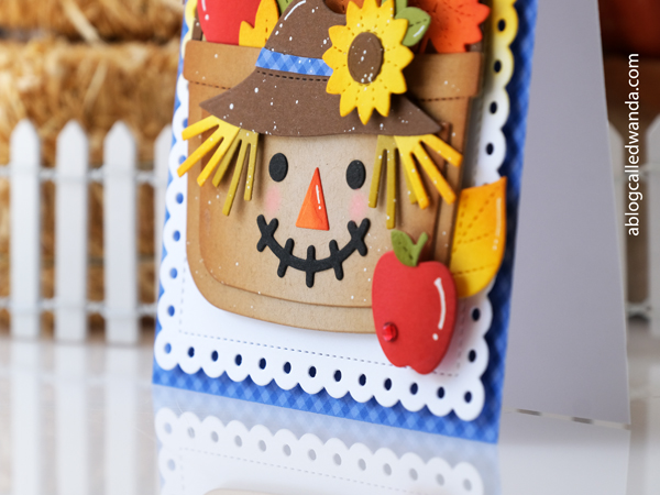 pretty pink posh new release, pretty pink posh stamps and dies, pretty pink posh fall autumn, pretty pink posh scarecrows, fall bucket, pretty pink posh fall word shaker, fall leaves, ink blending, copic coloring, pretty pink posh card ideas for fall. scarecrow cards, fall cards, wanda guess, a blog called wanda