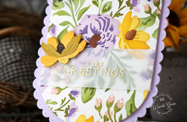 the greetery, the greetery stamps and dies, the greetery autumn edit, new release, harvest, fall, fall card ideas, the greetery market place, eerie avenue, haunted house, halloween treats, the greetery wildwood, the greetery hand picked harvest, pumpkins, warm tones, the greetery design team, wanda guess, a blog called wanda