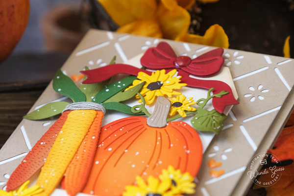 the greetery, the greetery stamps and dies, the greetery autumn edit, the greetery fall, fall card ideas, handmade card ideas, stamping, die cutting, the greetery shortbread shapes, the greetery autumn botanicals, the greetery bitty botanicals, harvest cards, pumpkins, wanda guess, a blog called wanda
