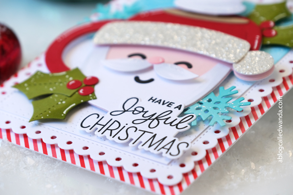 pretty pink posh stamps and dies, pretty pink posh christmas release, holiday, winter, santa, handmade christmas card ideas, die cut cards, holiday cards, pretty pink posh christmas mugs, pretty pink posh stocking gift card, reindeer holder, pretty pink posh gingherbread house, wanda guess, a blog called wanda, cute christmas projects, handmade holidays