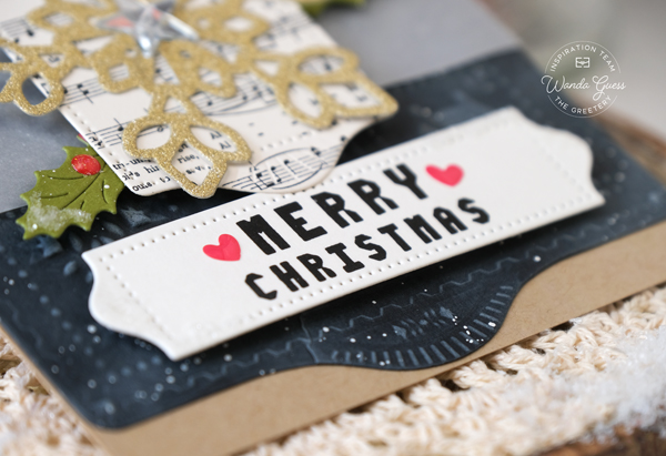 the greetery, the greetery stamps and dies, the greetery christmas release, district twelve 25, holiday, winter, christmas, capsule quilt shop, shortbread shapes, handmade christmas cards, holiday stamping, wanda guess, a blog called wanda