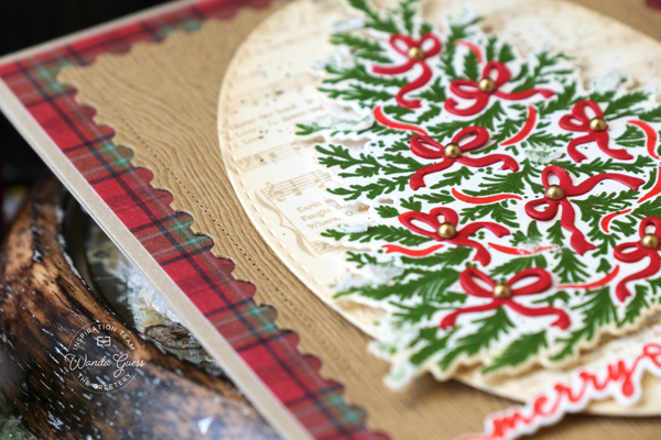 the greetery, the greetery new release, the greetery christmas, the greetery district twelve/25, the greetery bowtique holiday, the greetery brimming baskets, christmas cards, holiday cards, classic christmas, handmade card ideas, christmas tree, basket, wanda guess, a blog called wanda